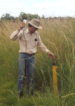 Electronic depth sensor